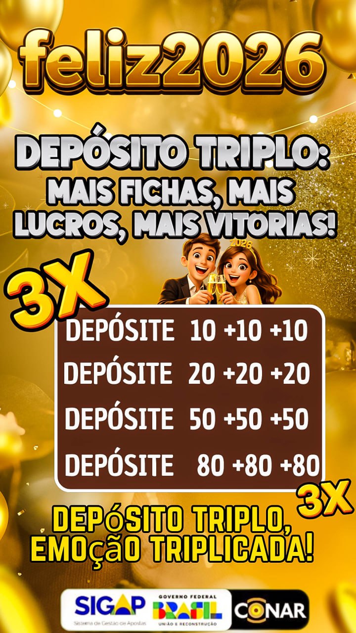 Screenshot da FELIZ2026.COM - DEPOSITO 3X
