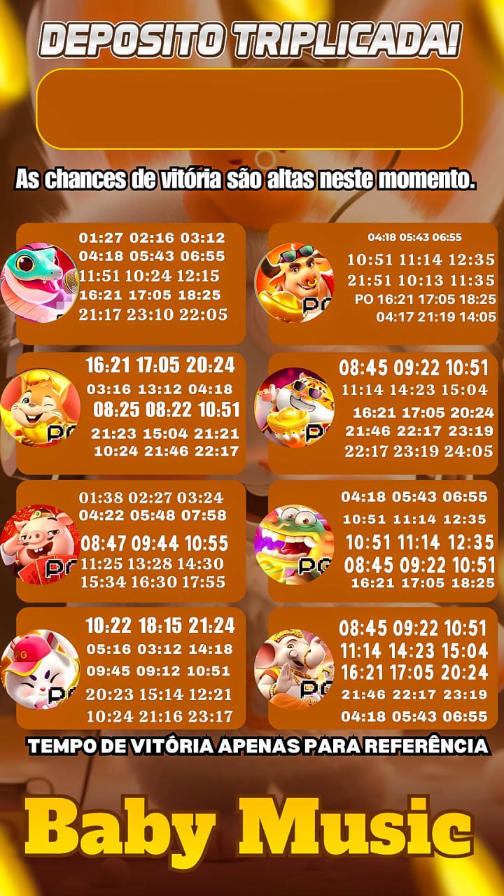 Screenshot da BABYMUSICPG.COM - DEPOSITO 3X