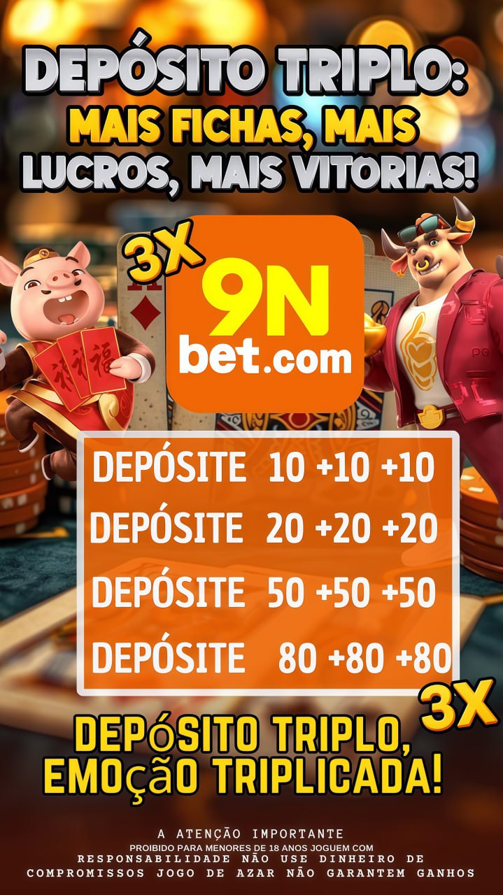 Screenshot da 9N-BET.COM - DEPOSITO 3X