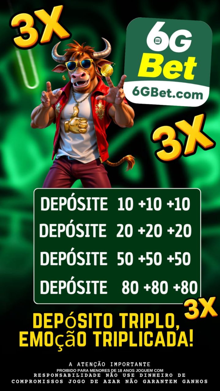 Screenshot da 6GBET.COM - DEPOSITO 3X