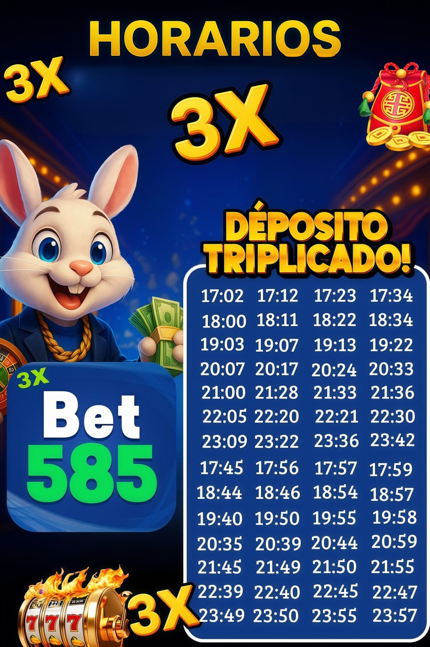 Screenshot da BET-585.COM - DEPOSITO 3X