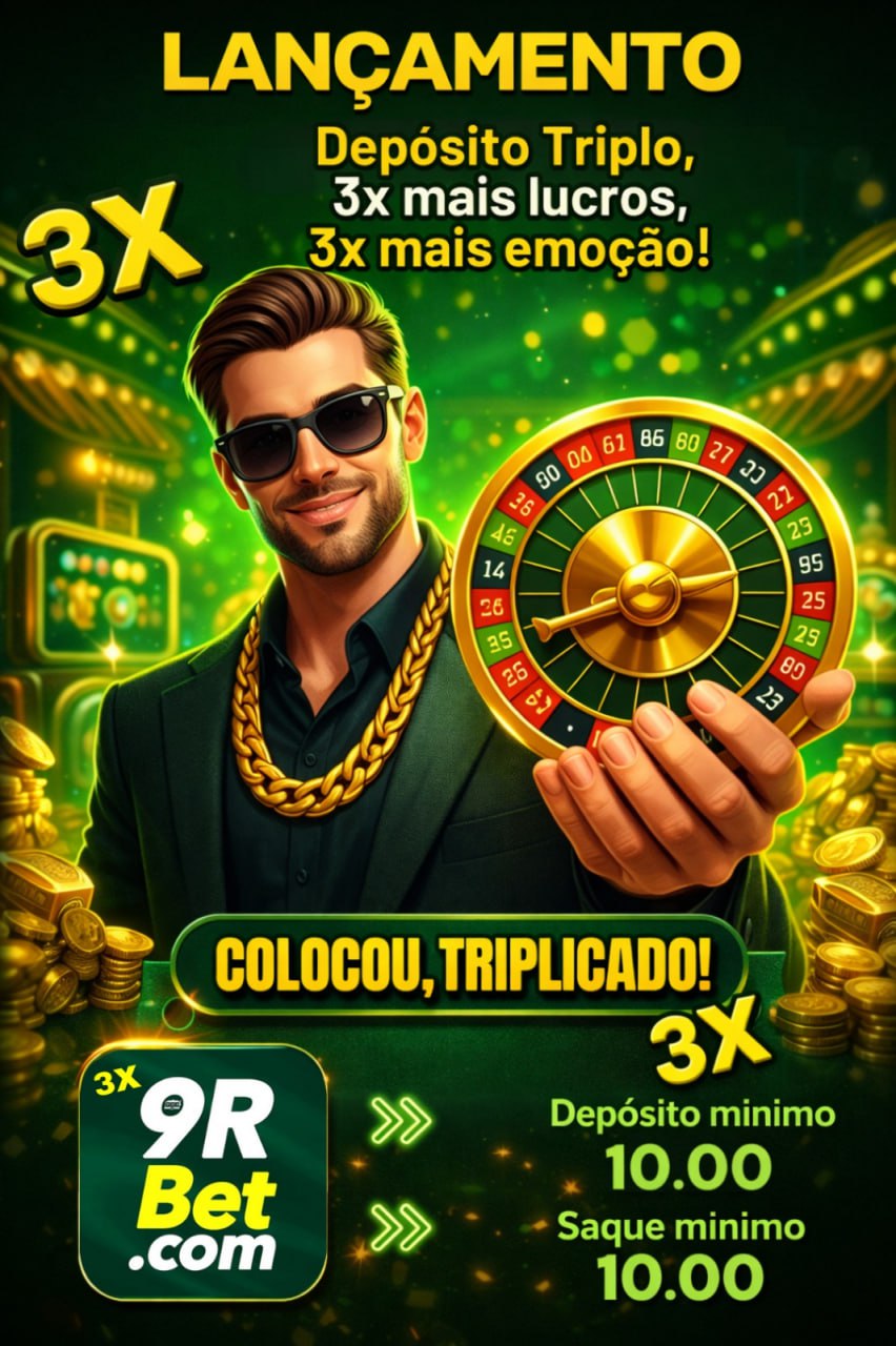 Screenshot da 9R-BET.COM - DEPOSITO 3X