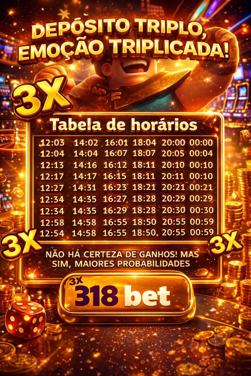 Screenshot da 318BET.COM - DEPOSITO 3X