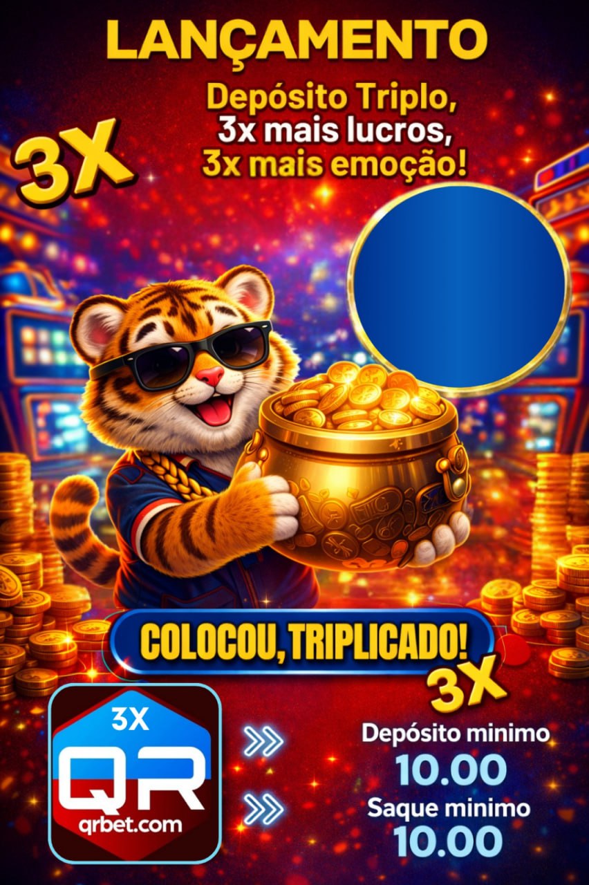 Screenshot da QR-BET.COM - DEPOSITO 3X