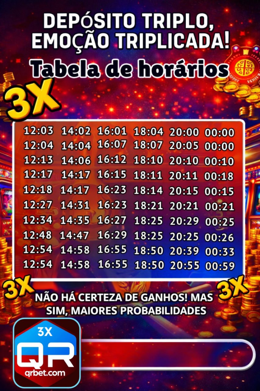 Screenshot da QR-BET.COM - DEPOSITO 3X