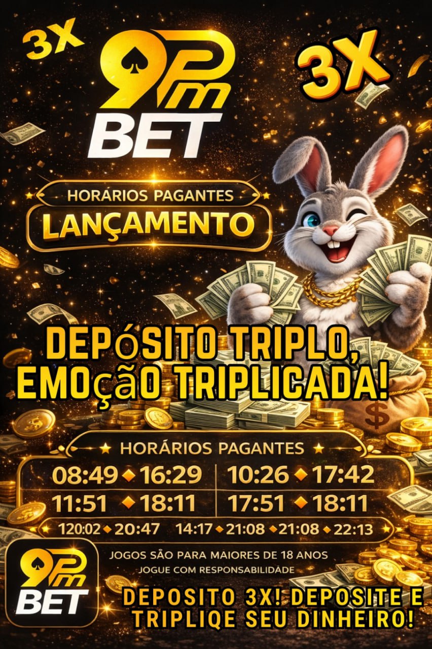Screenshot da 9PMBET.COM - DEPOSITO 3X