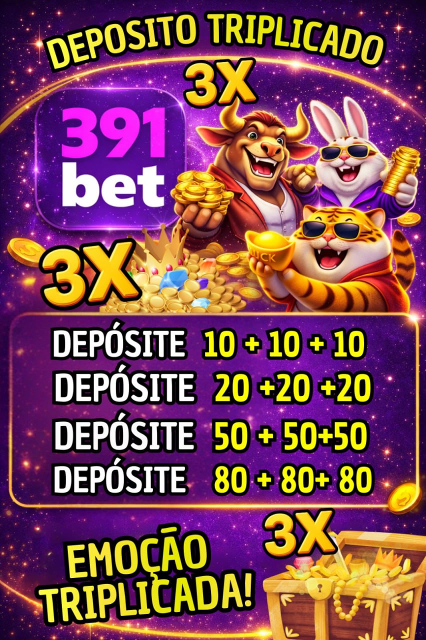 Screenshot da 391BET.COM - DEPOSITO 3X