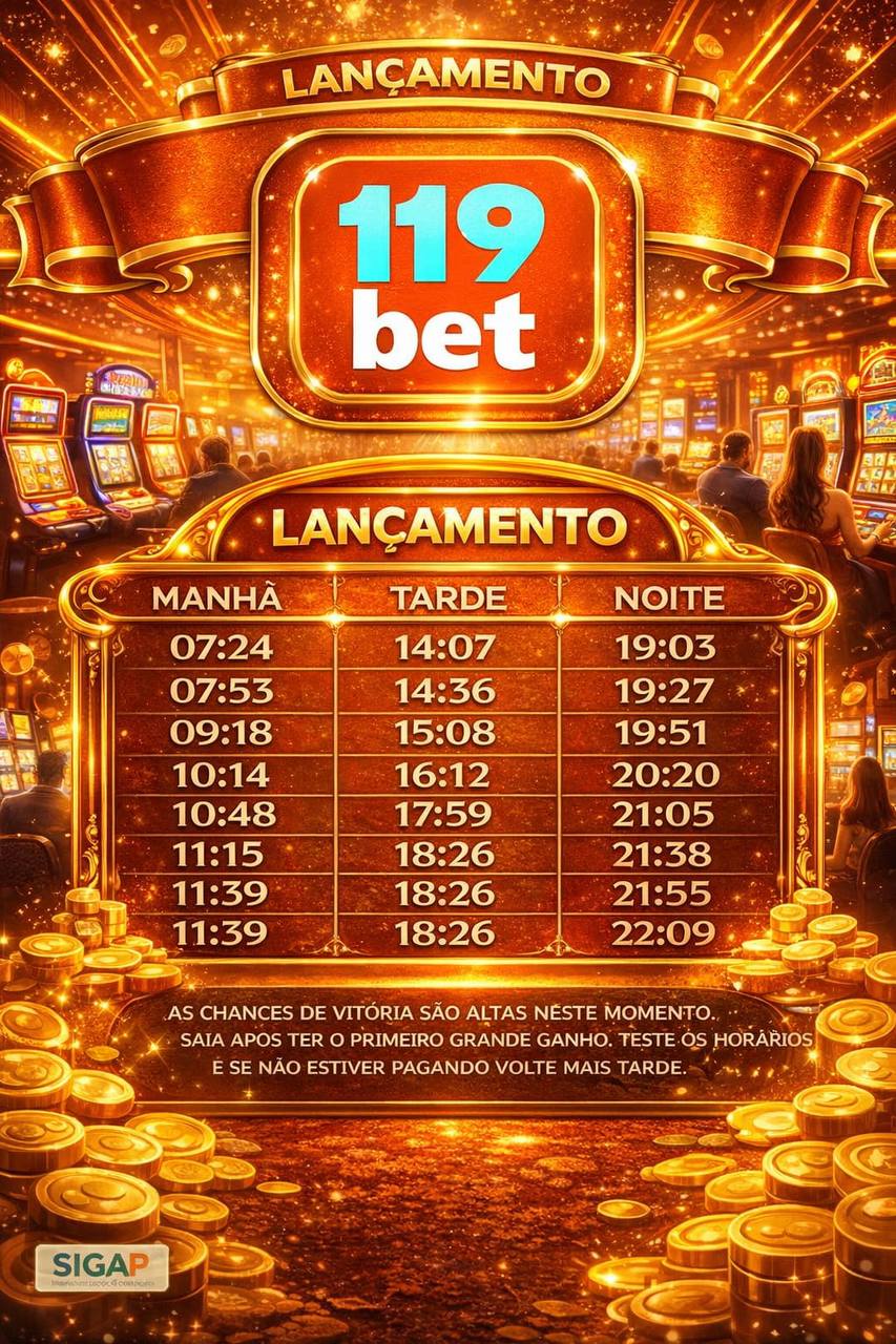 Screenshot da 119BET.COM - DEPOSITO 3X