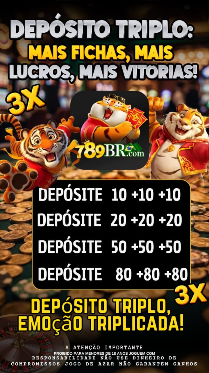 Screenshot da 789BR.COM - DEPOSITO 3X