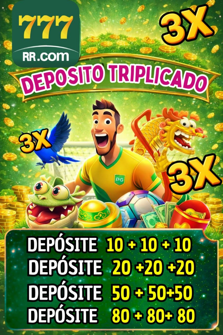 Screenshot da 777RR21.COM - DEPOSITO 3X