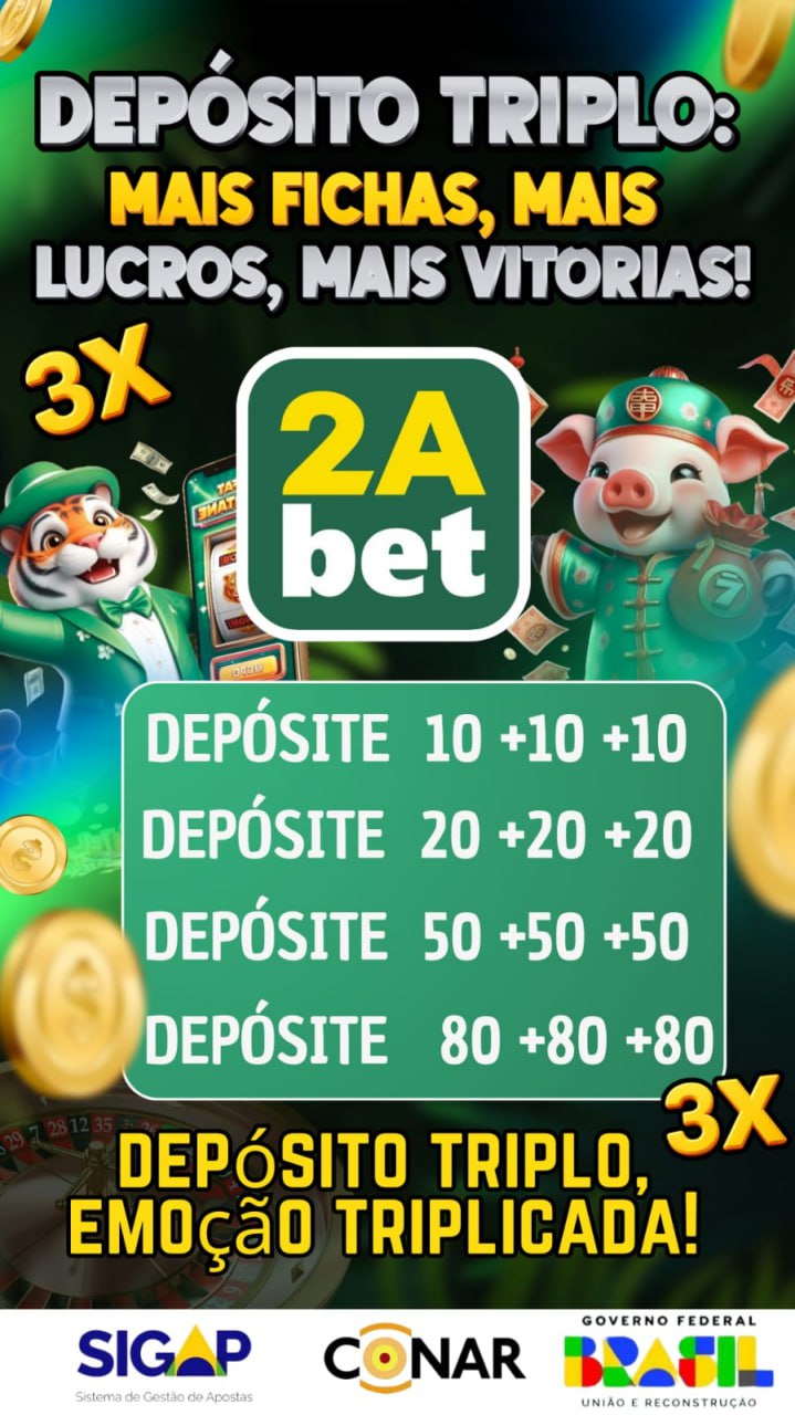 Screenshot da 2ABET.COM - DEPOSITO 3X