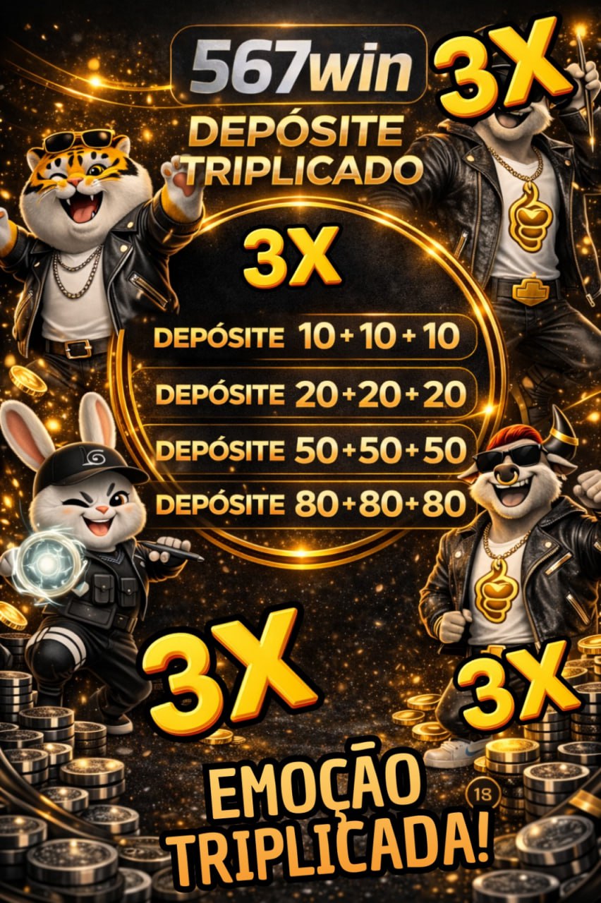 Screenshot da 567WIN.COM - DEPOSITO 3X