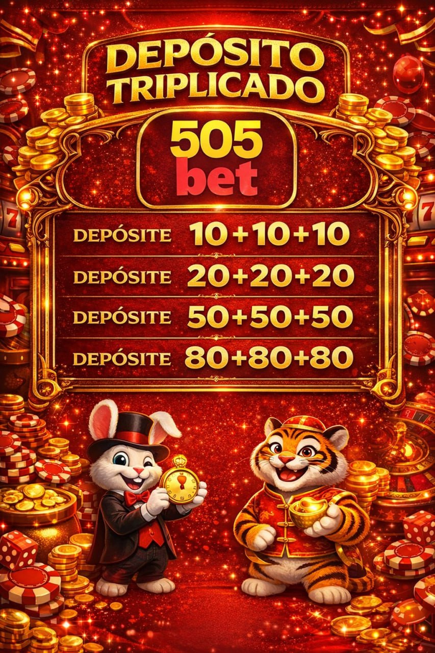Screenshot da 505BET.COM - DEPOSITO 3X