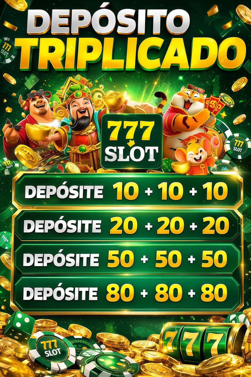 Screenshot da 777SLOTPG.COM - DEPOSITO 3X