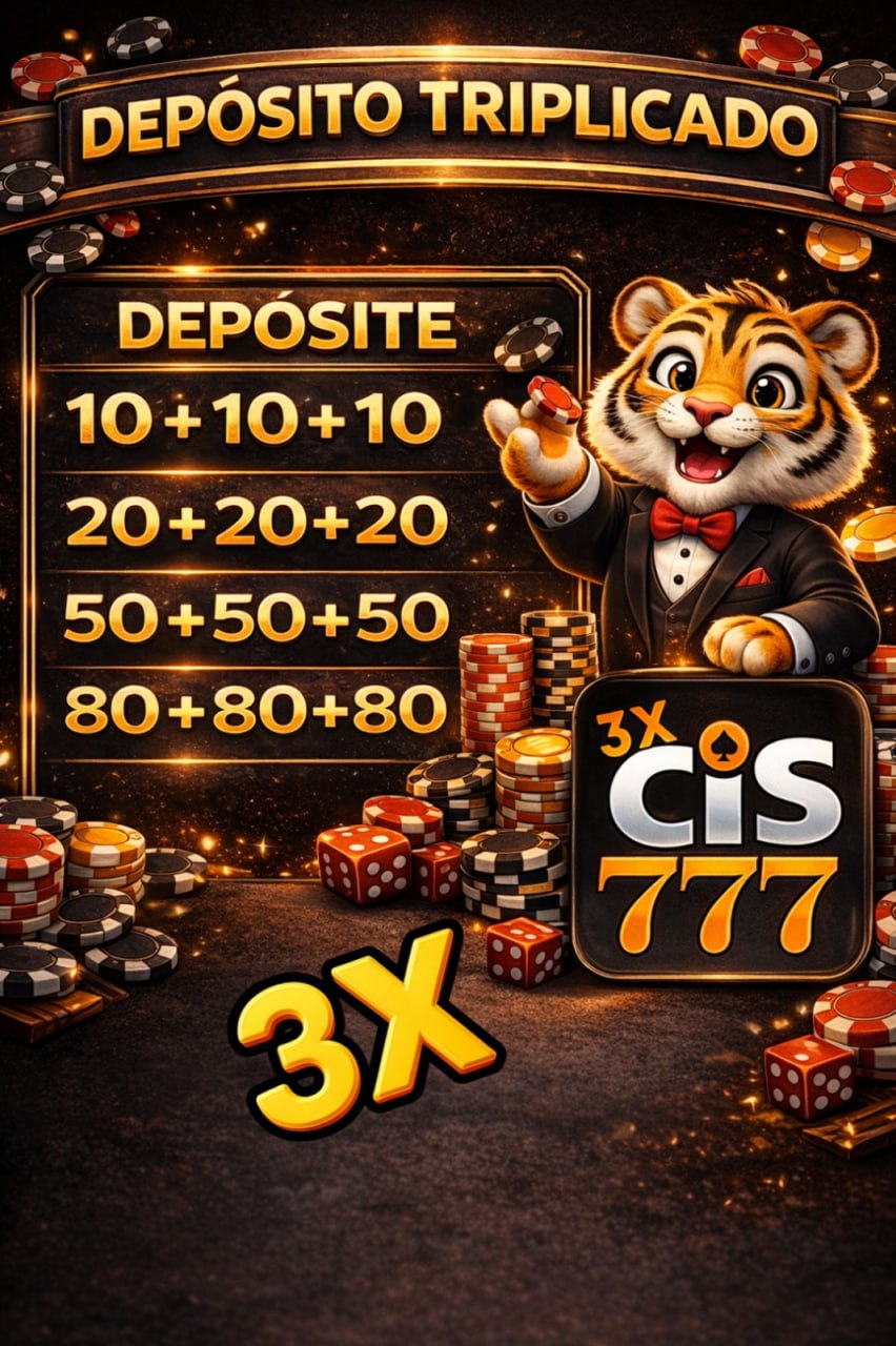 Screenshot da CIS-777.COM - DEPOSITO  3X