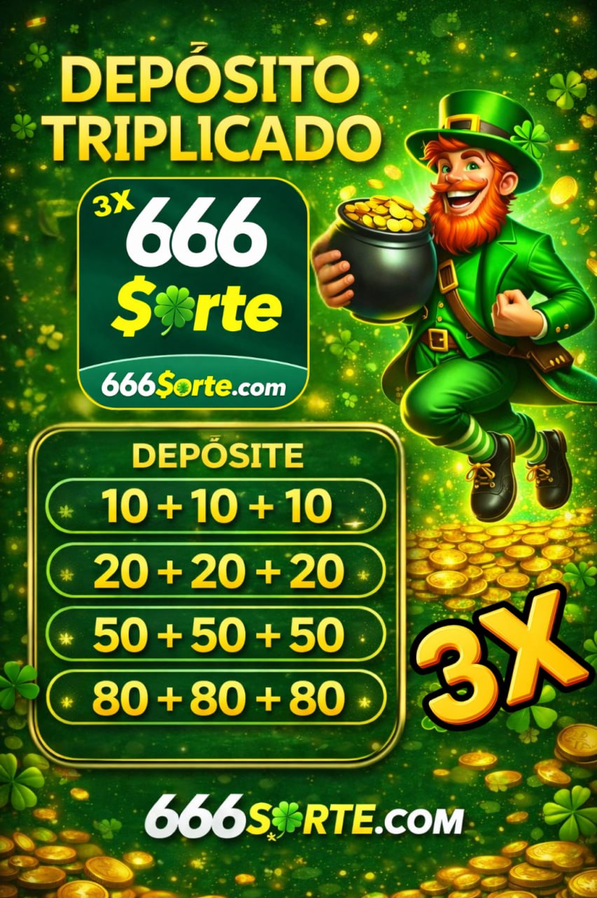 Screenshot da 666SORTE.COM - DEPOSITO 3X