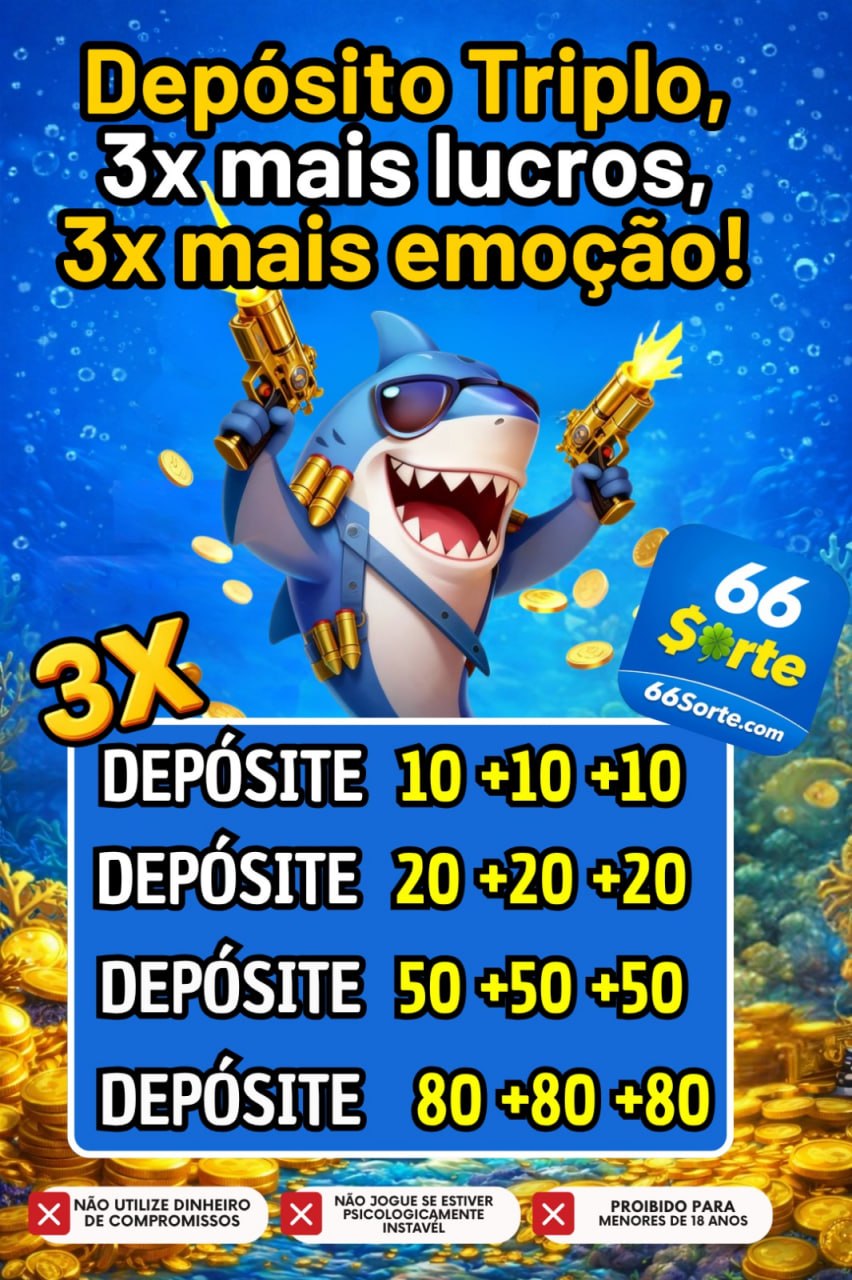 Screenshot da 66SORTE.COM - DEPOSITO 3X
