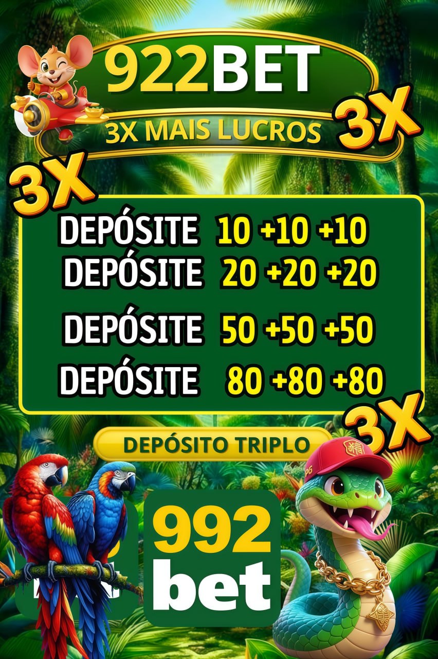 Screenshot da 992BET.COM - DEPOSITO 3X