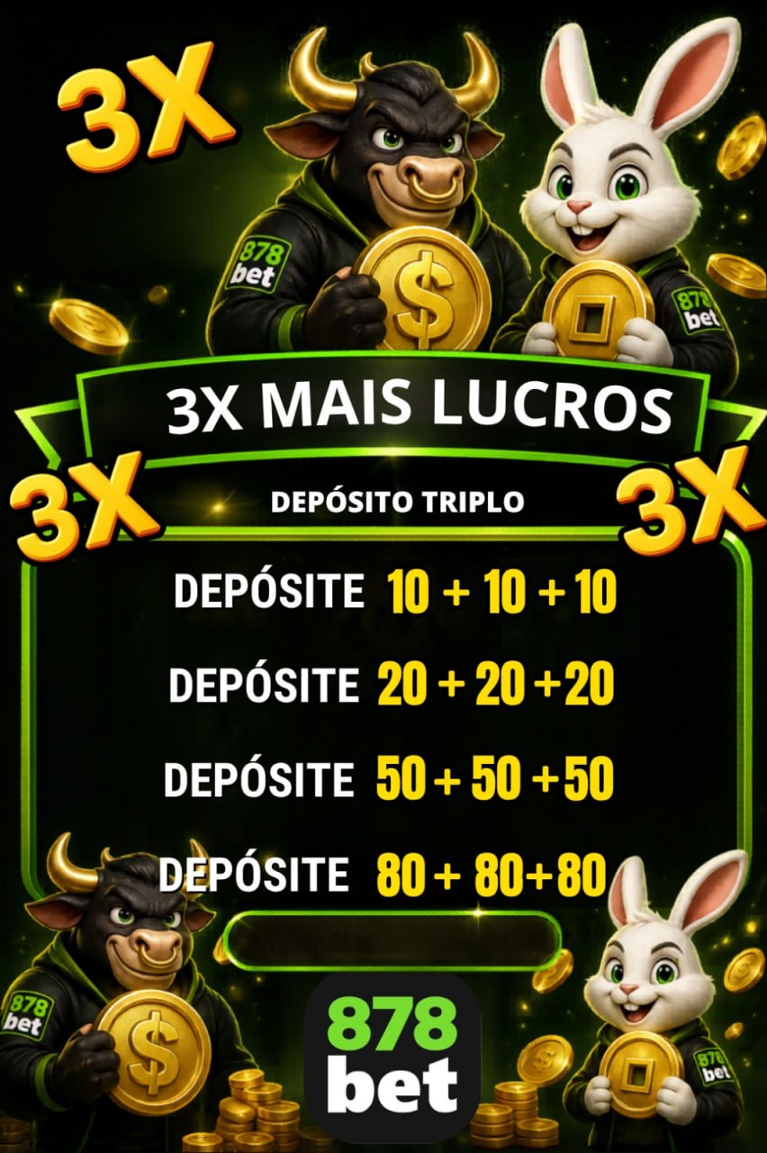 Screenshot da 878BET123.COM - Deposito Triplicado 3x