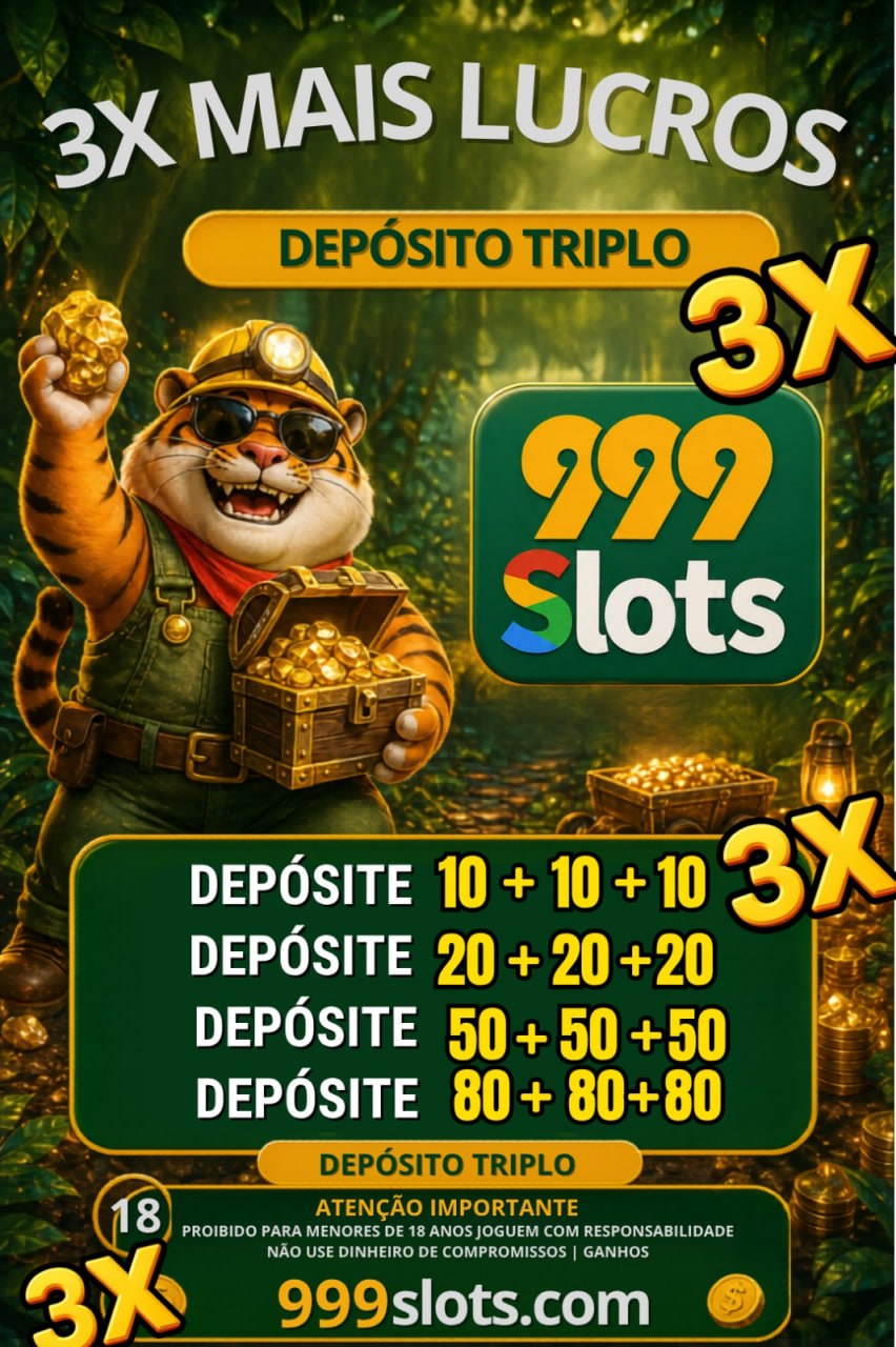 Screenshot da 999SLOTS11.COM - DEPOSITO 3X