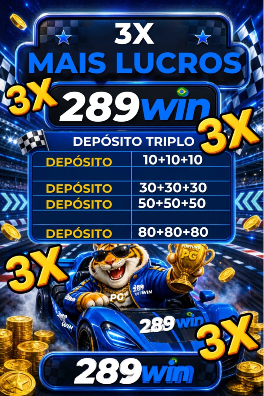 Screenshot da 289WIN3.COM - DEPOSITO 3X