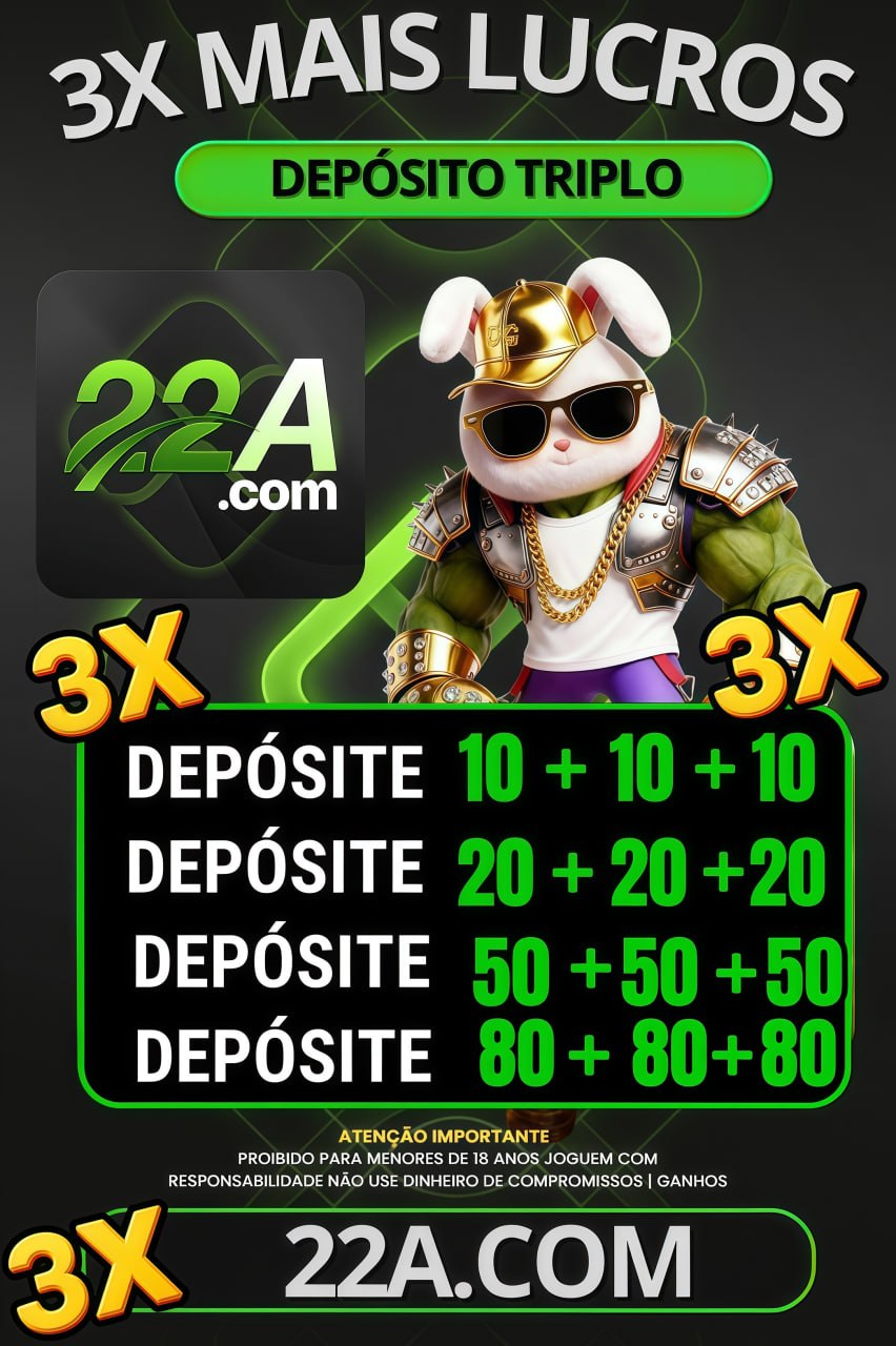 Screenshot da VIP22A.COM - Deposito Triplicado 3x