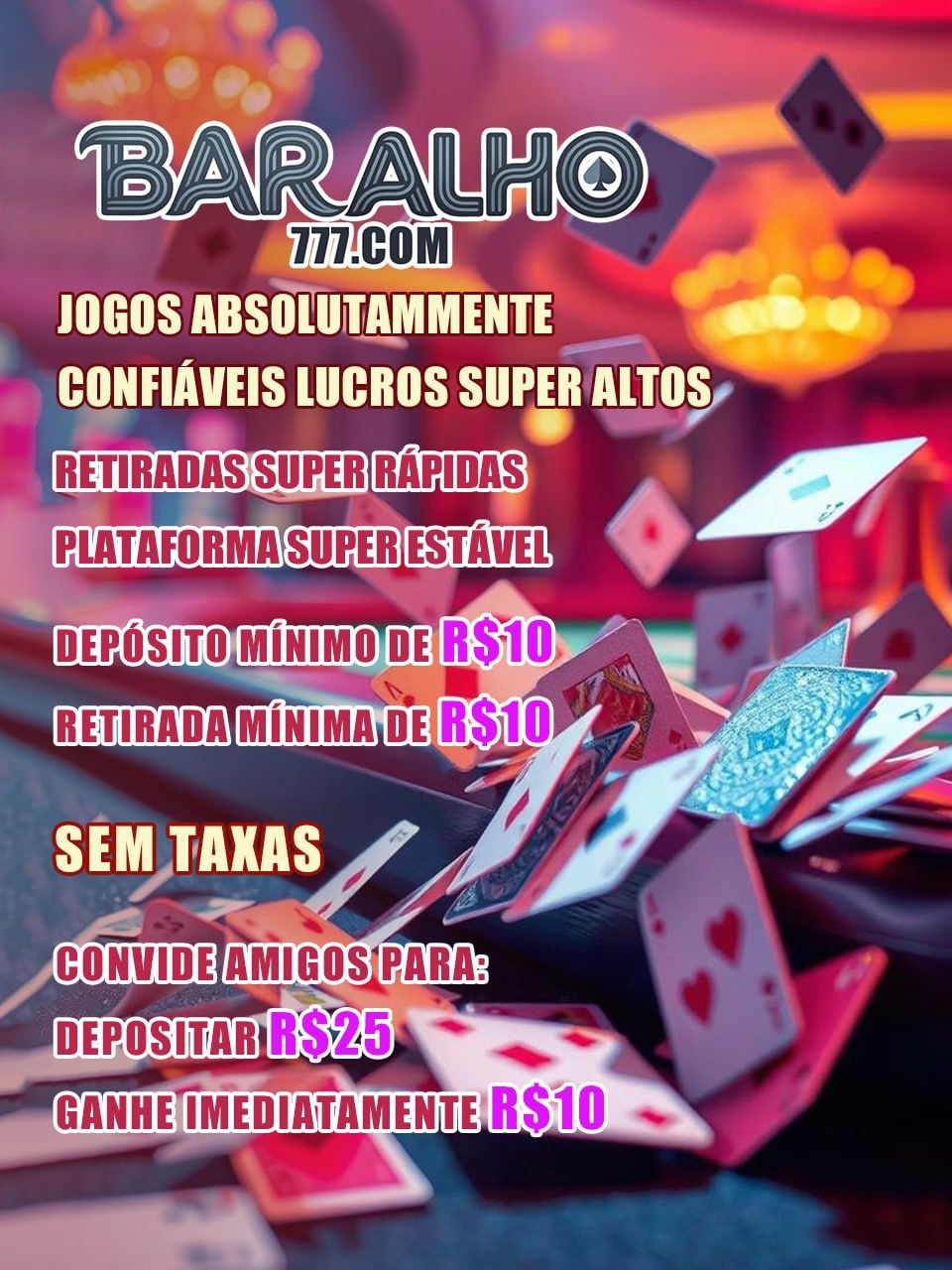 Screenshot da BARALHO-777.COM