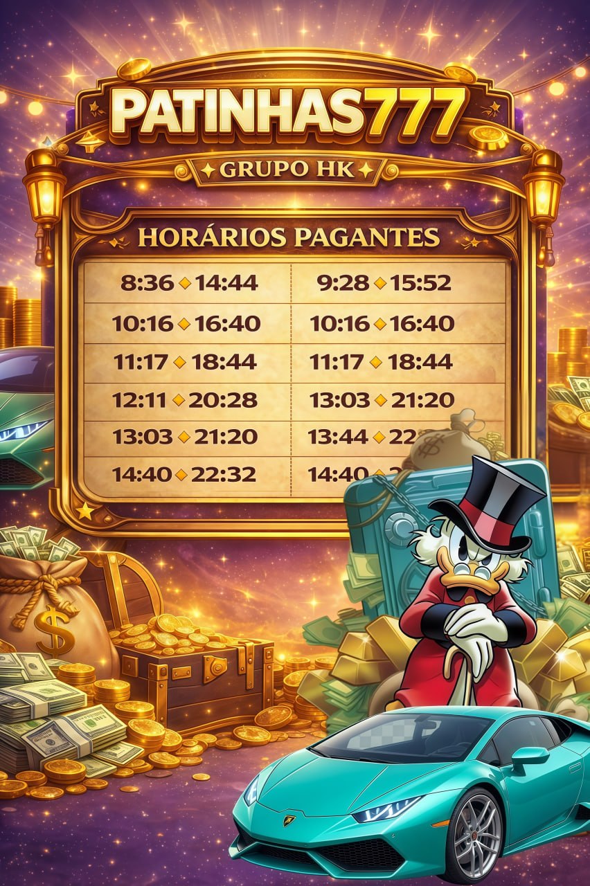 Screenshot da PATINHAS777.COM - DEPOSITO 2X