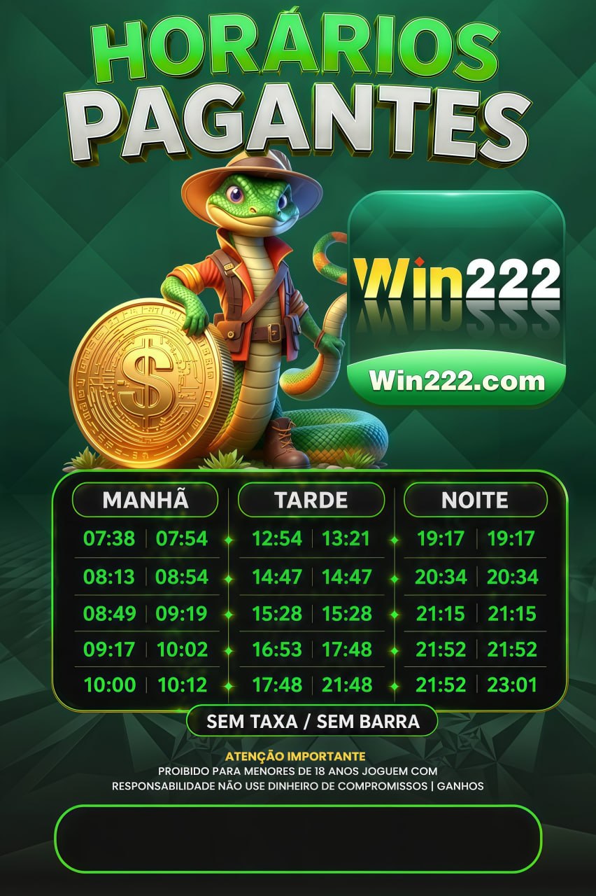 Screenshot da WIN222BRC.COM - DEPOSITO 3X