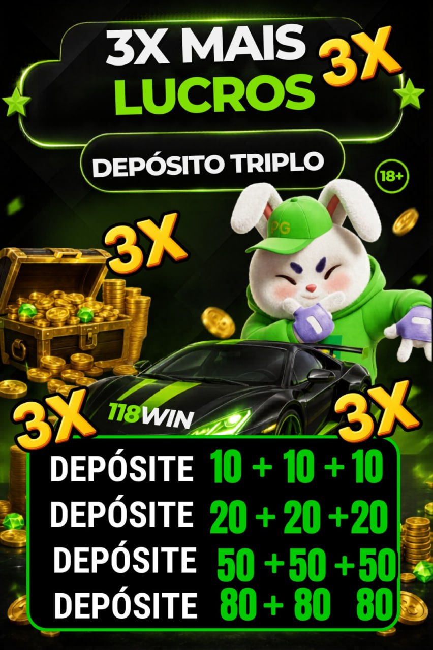 Screenshot da 118WIN.COM - DEPOSITO 3X