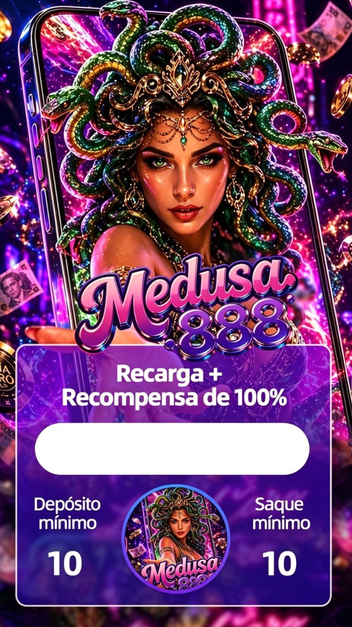 Screenshot da MEDUSA 888.COM - DEPOSITO 2X