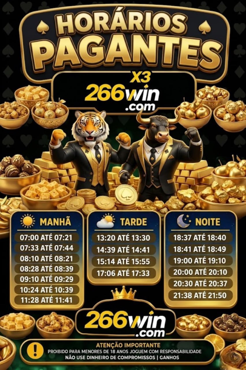 Screenshot da 266WIN3.COM - DEPOSITO 3X