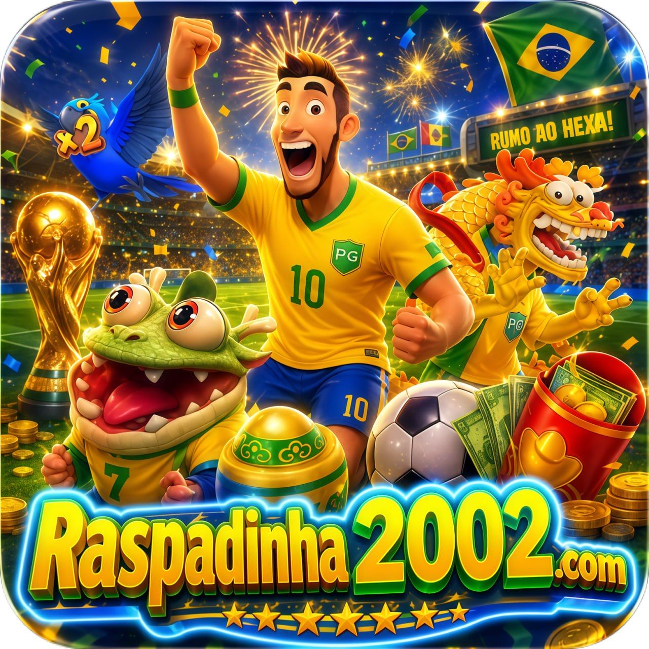 Screenshot da RASPADINHA2002.COM