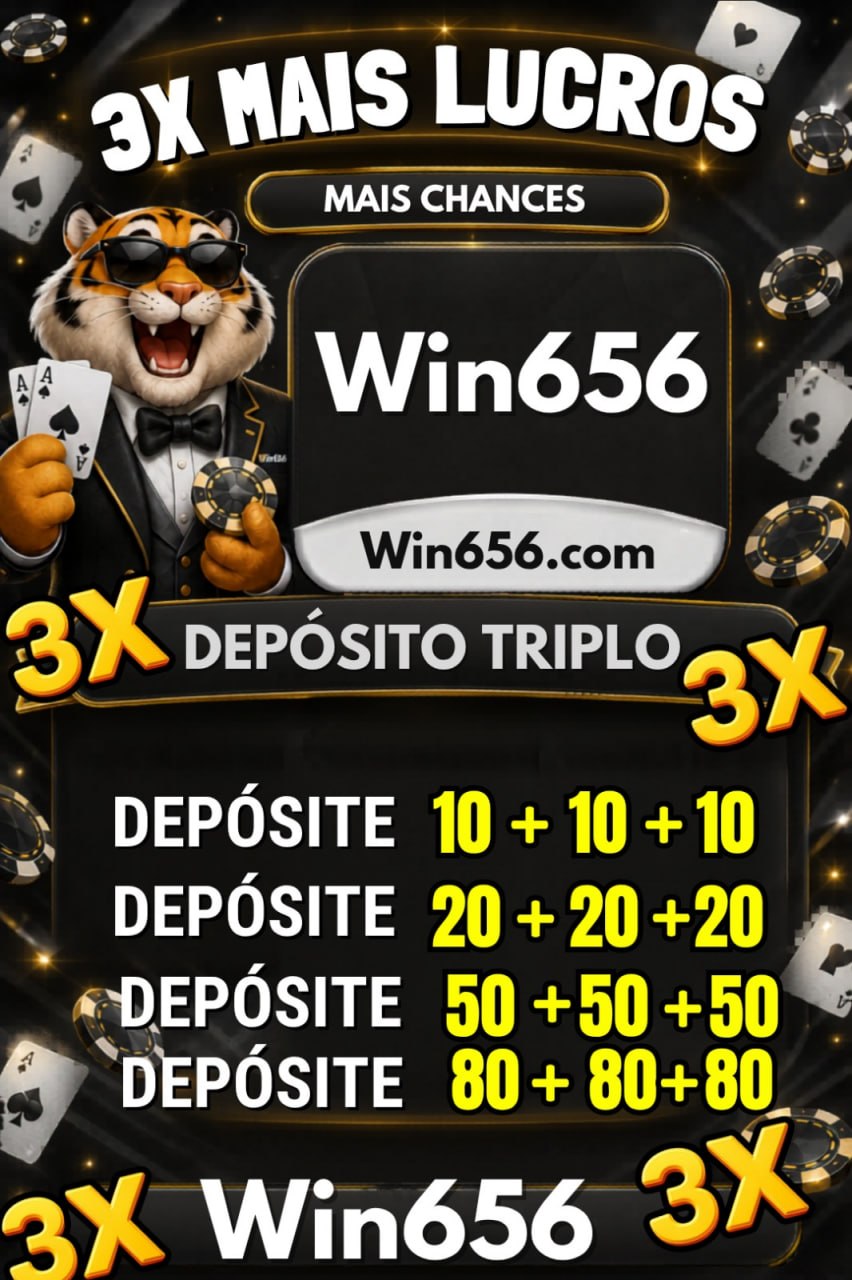Screenshot da 3WIN656.COM - DEPOSITO 3X