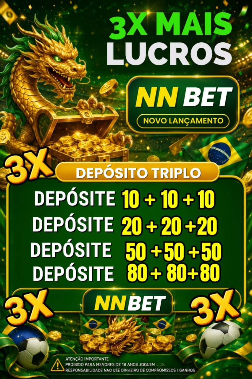 Screenshot da NNBET3.COM - DEPOSITO 3X
