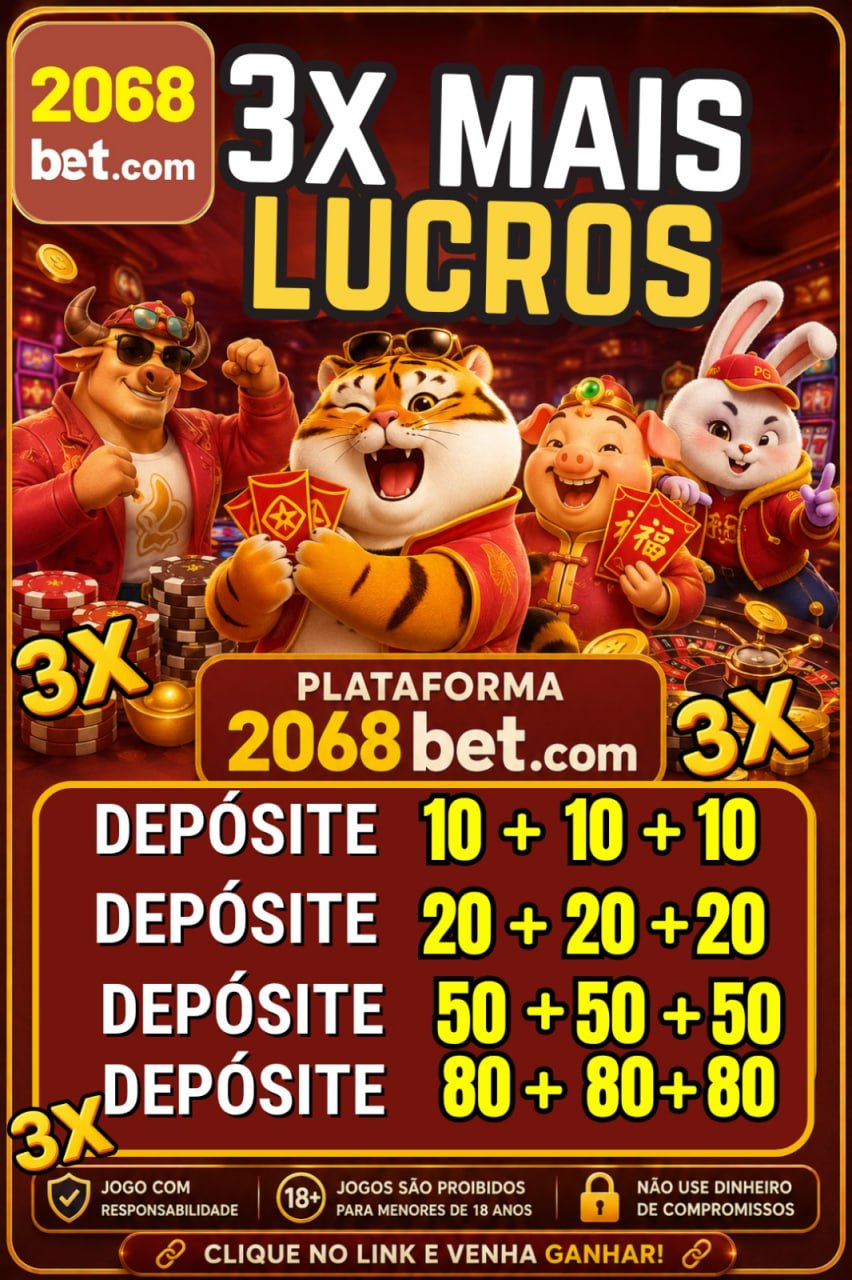 Screenshot da 2068BET1.COM - DEPOSITO 3X
