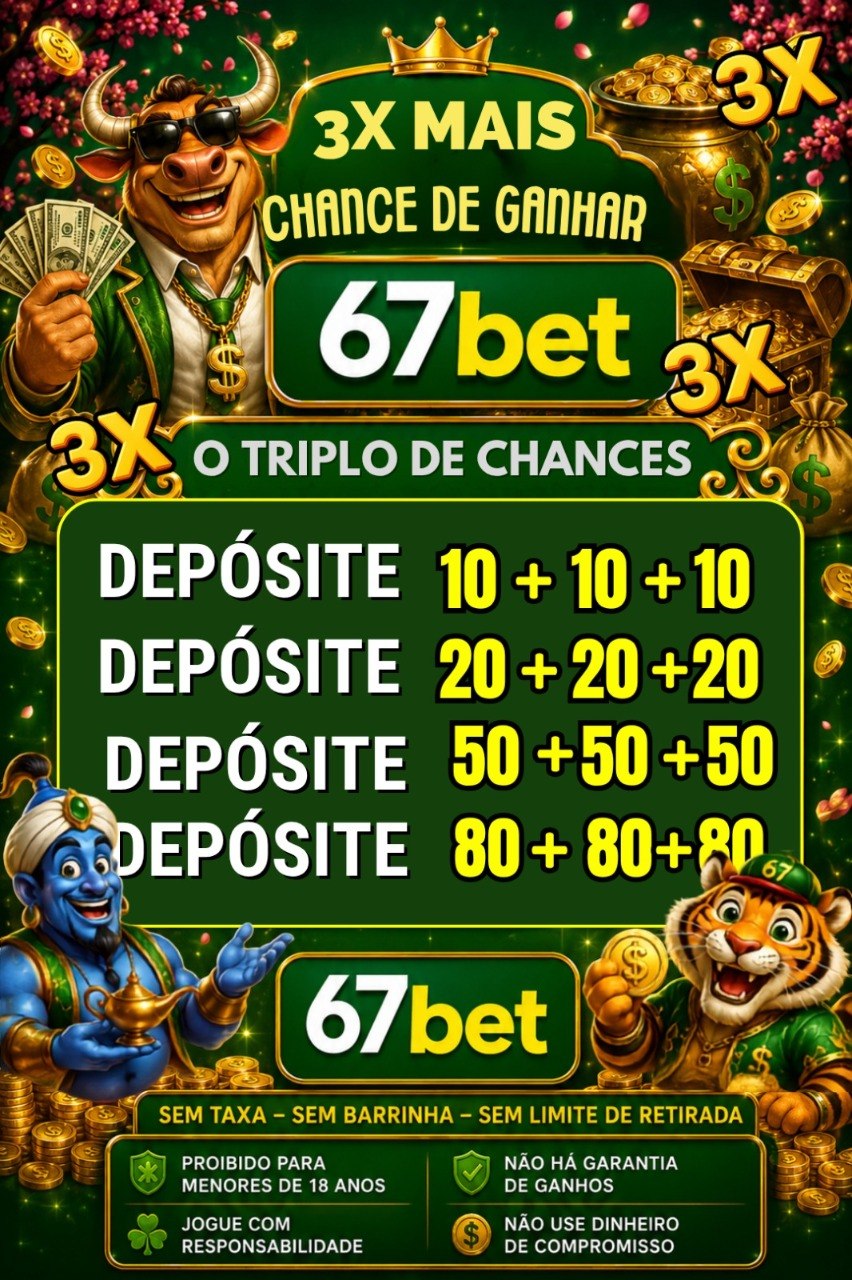 Screenshot da 67BET.COM - DEPOSITO 3X