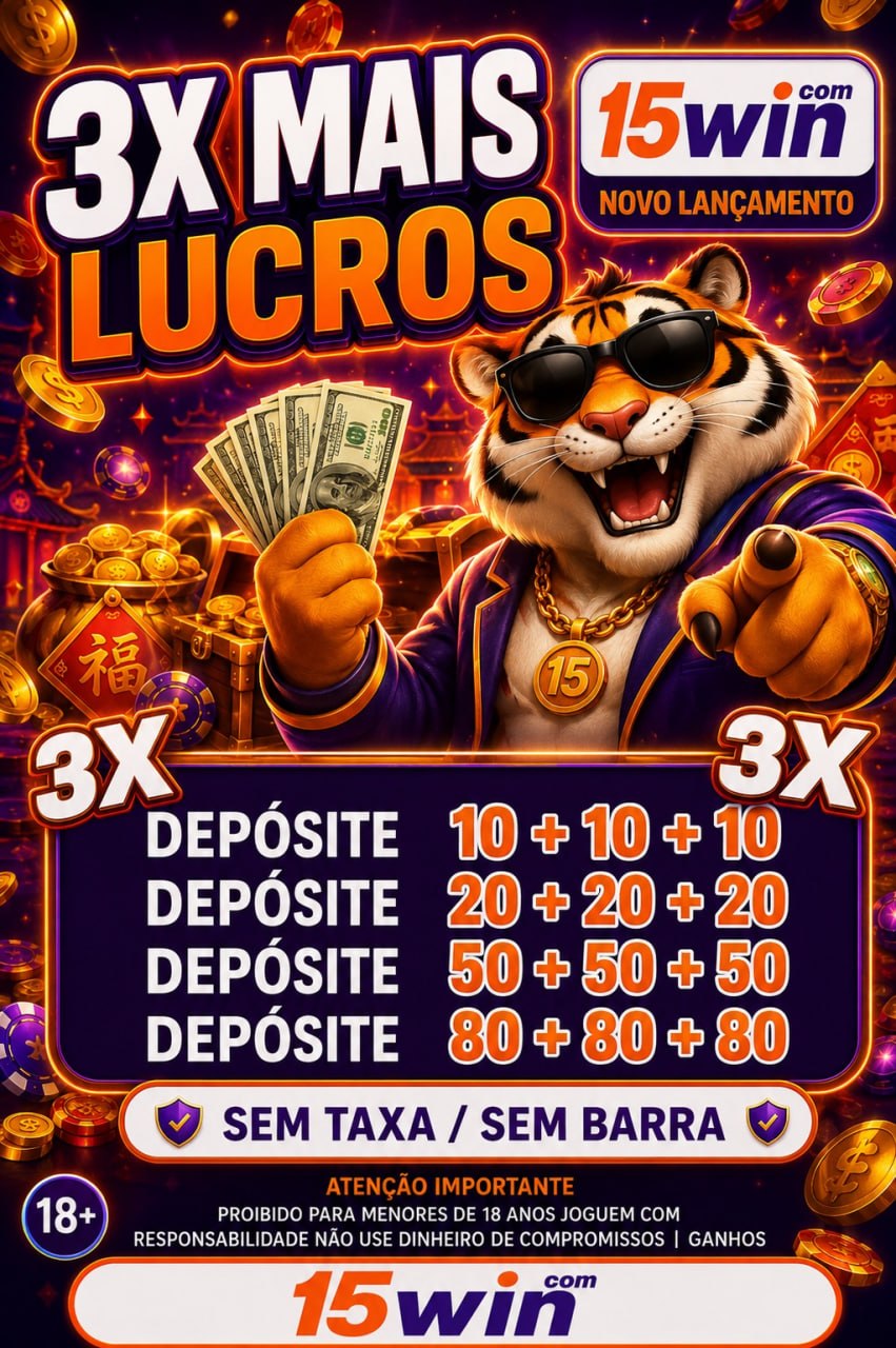 Screenshot da 15WIN011.COM - DEPOSITO 3X