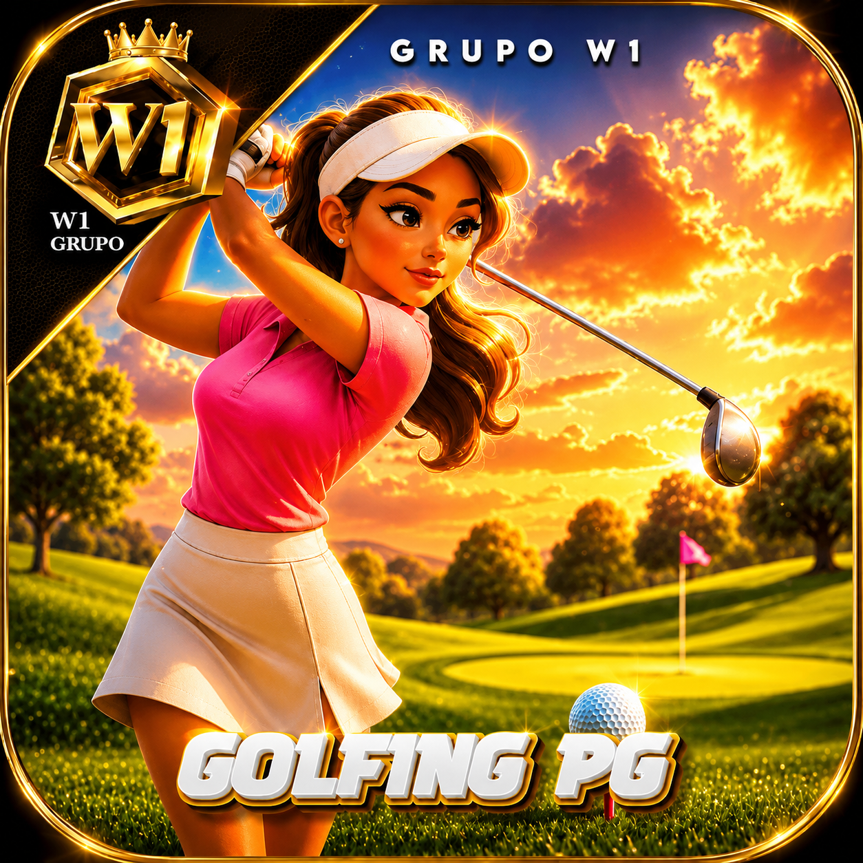 Screenshot da W1 GOLFINGGPG.COM