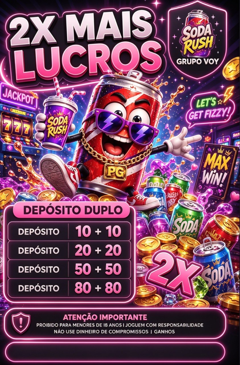 Screenshot da SODARUSHPG.COM - DEPOSITO 2X