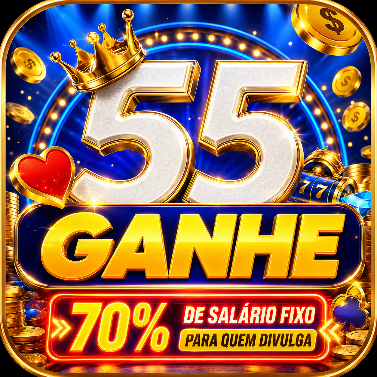 Screenshot da 55GANHE21.COM