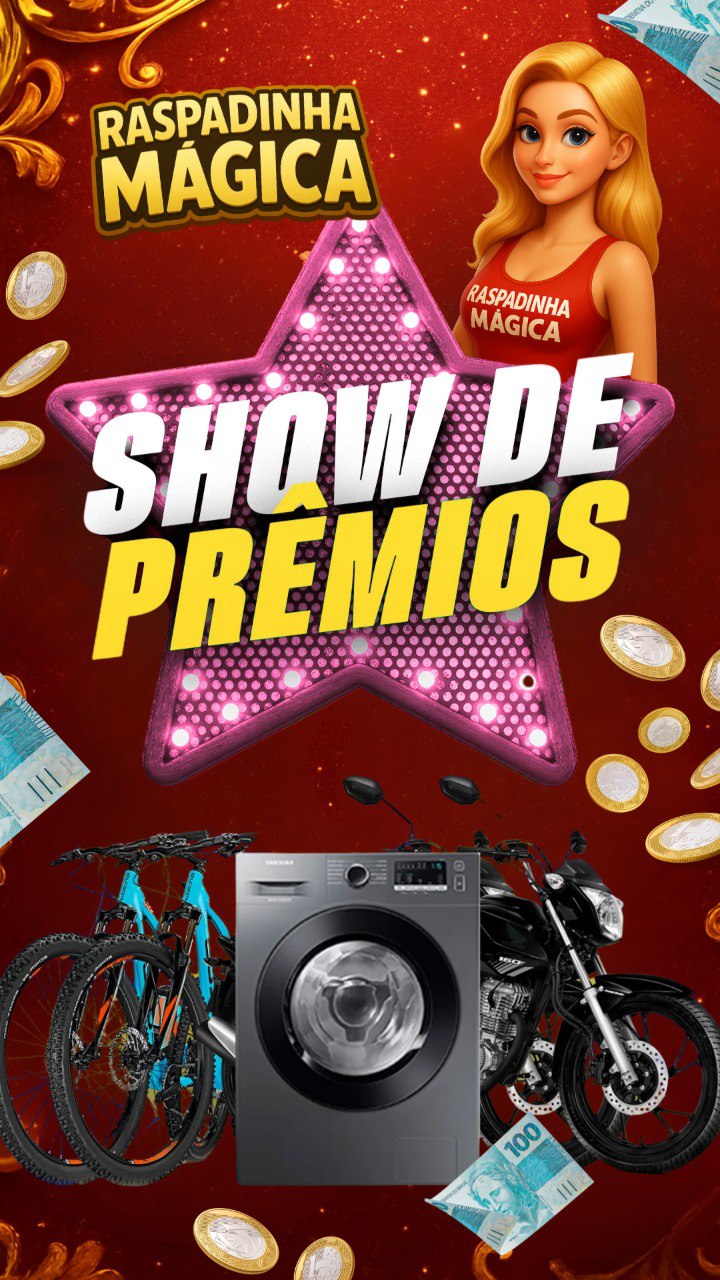 Screenshot da LANÇAMENTO RASPADINHA MÁGICA