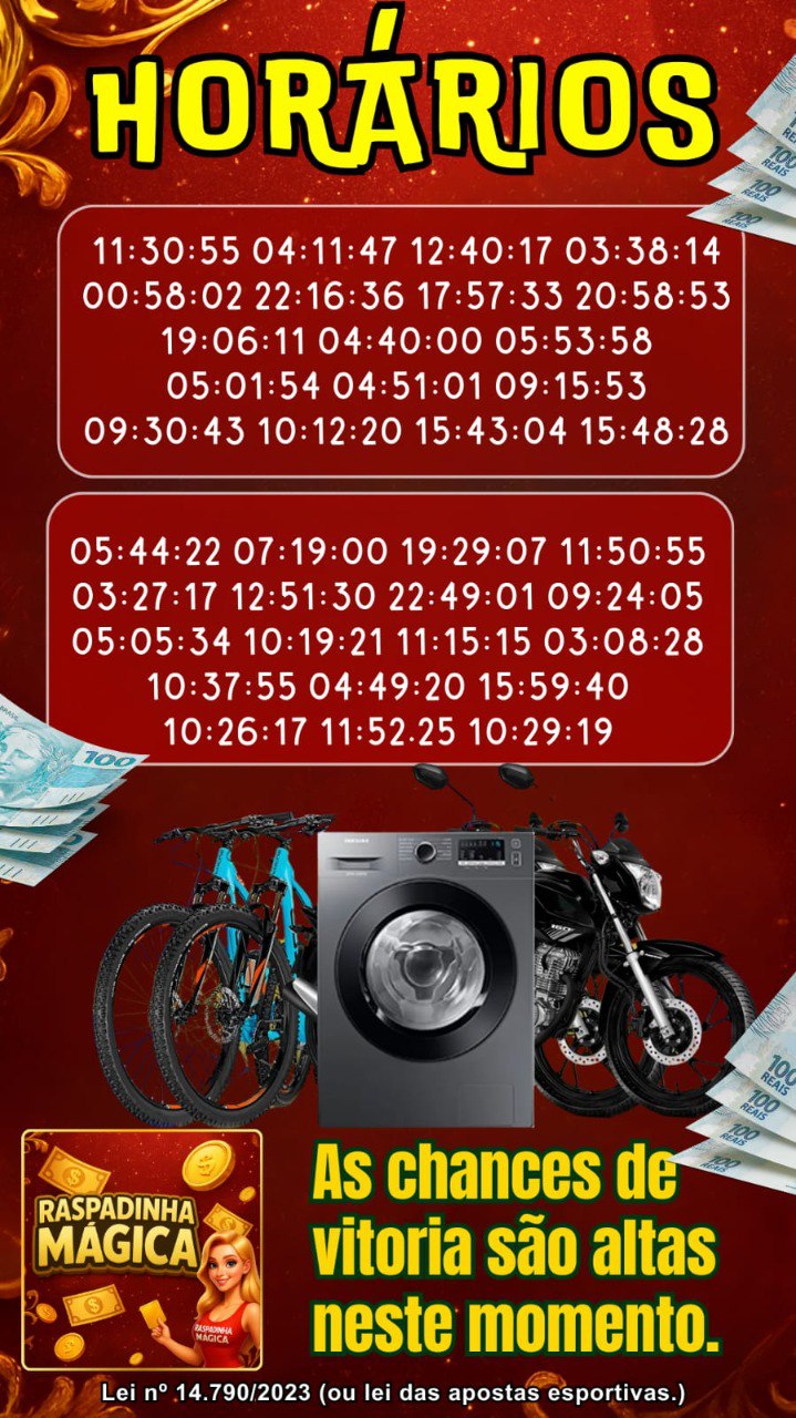 Screenshot da LANÇAMENTO RASPADINHA MÁGICA