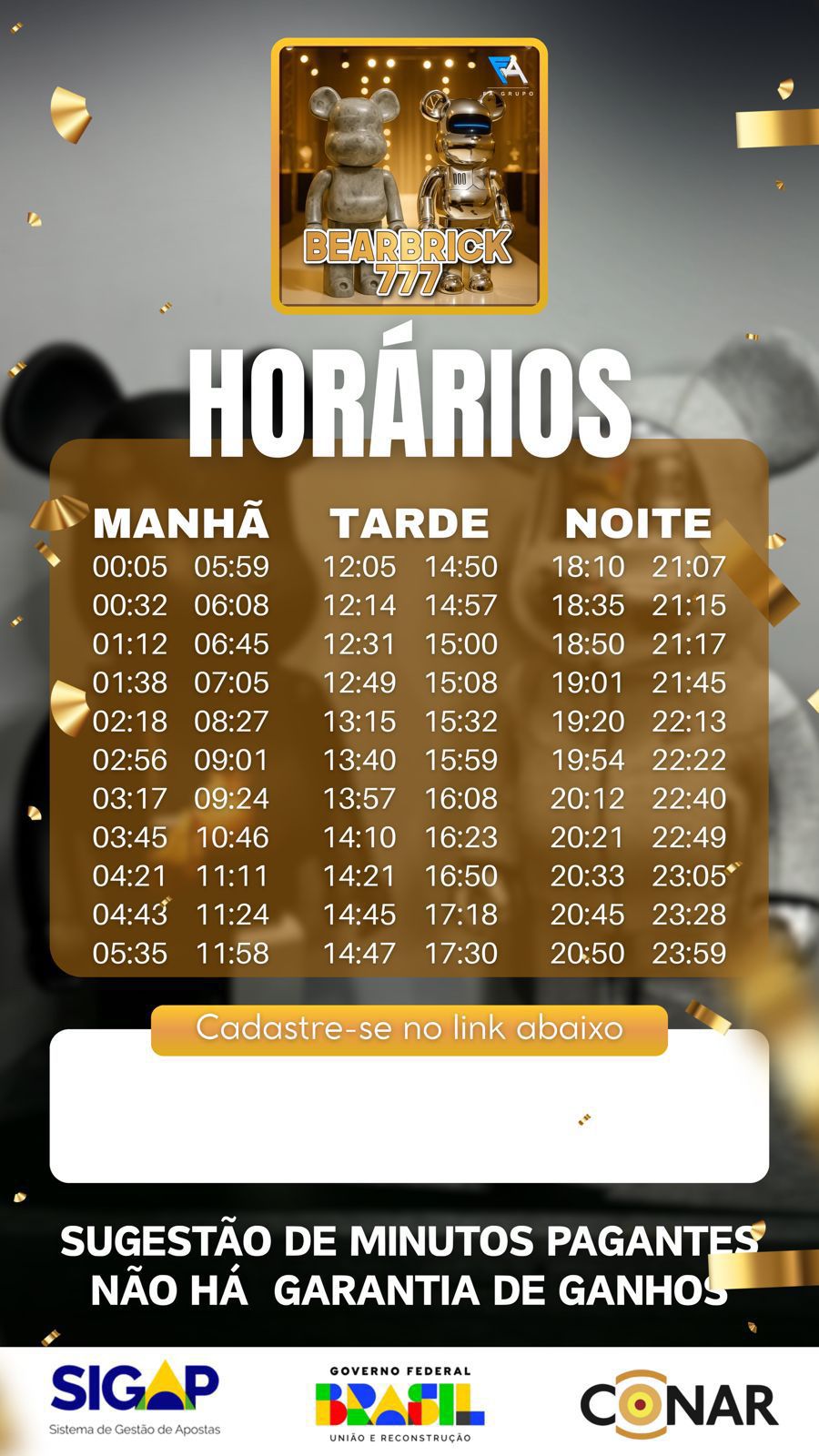 Screenshot da BEARBRICK777
