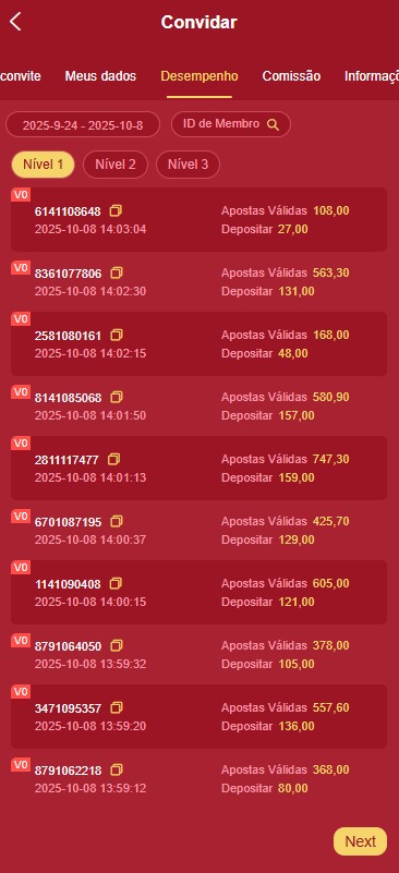 Screenshot da 647BET.com - Deposito 2x