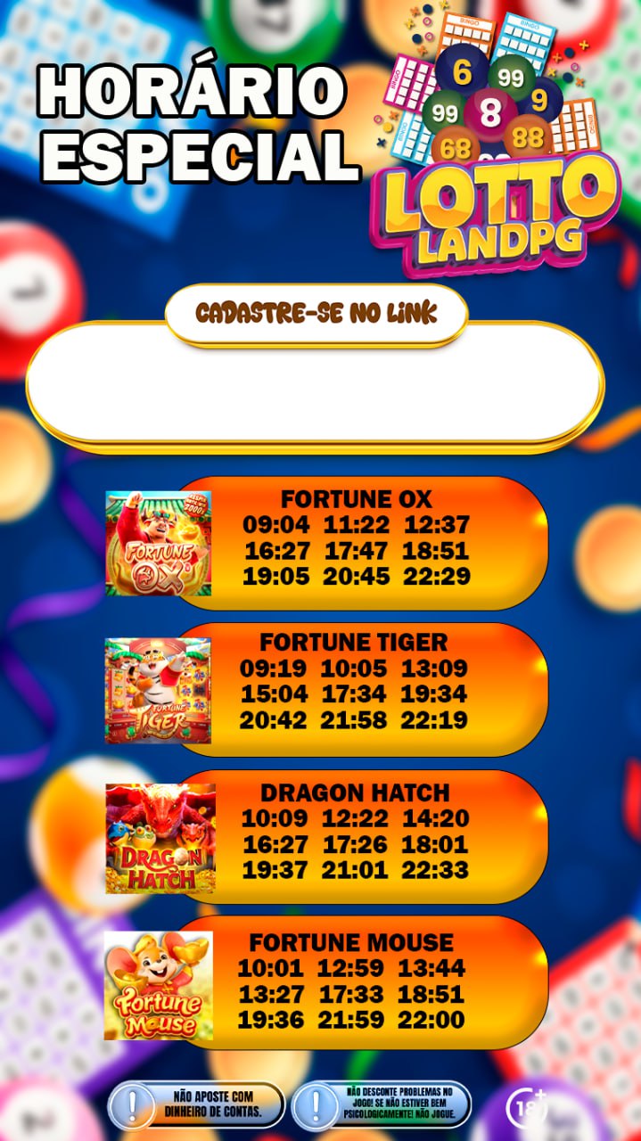 Screenshot da LottolandPG.com - Plataforma com Bingo Online