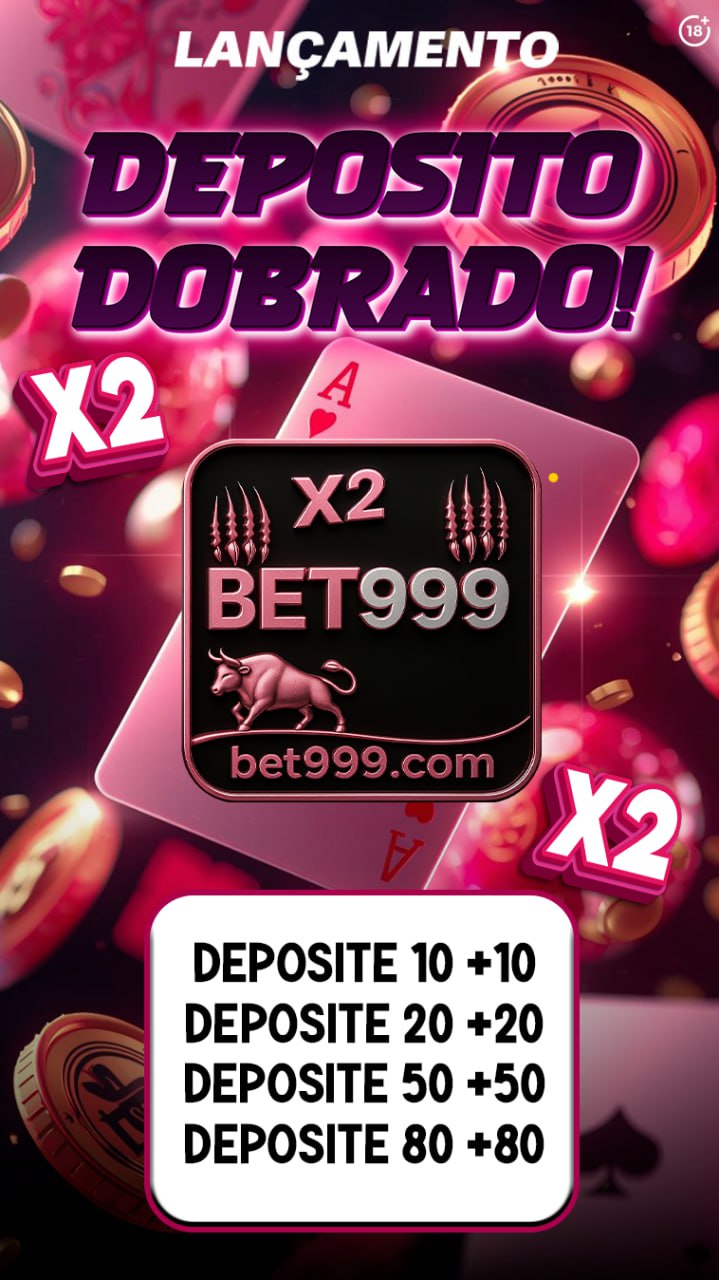 Screenshot da BET999.com - DEPOSITO 2x