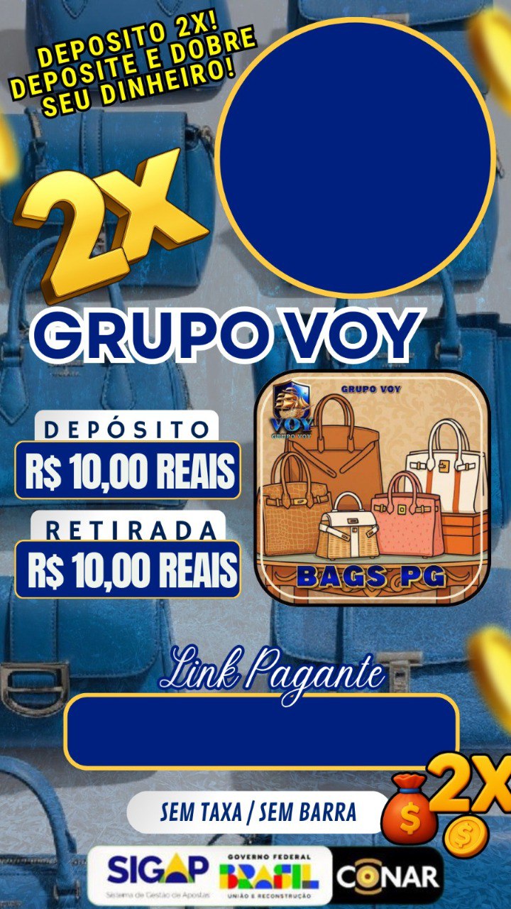 Screenshot da BAGSPG.com - DEPOSITO 2X