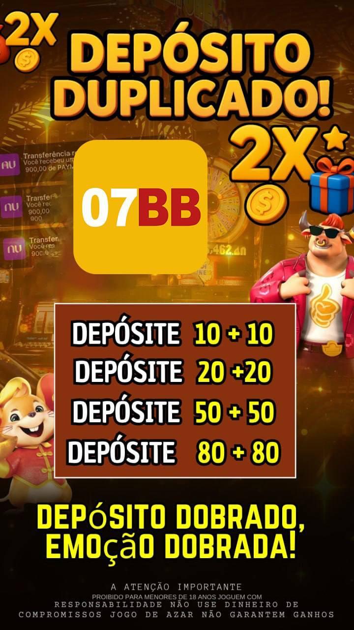 Screenshot da 07BB.com - DEPOSITO 2X