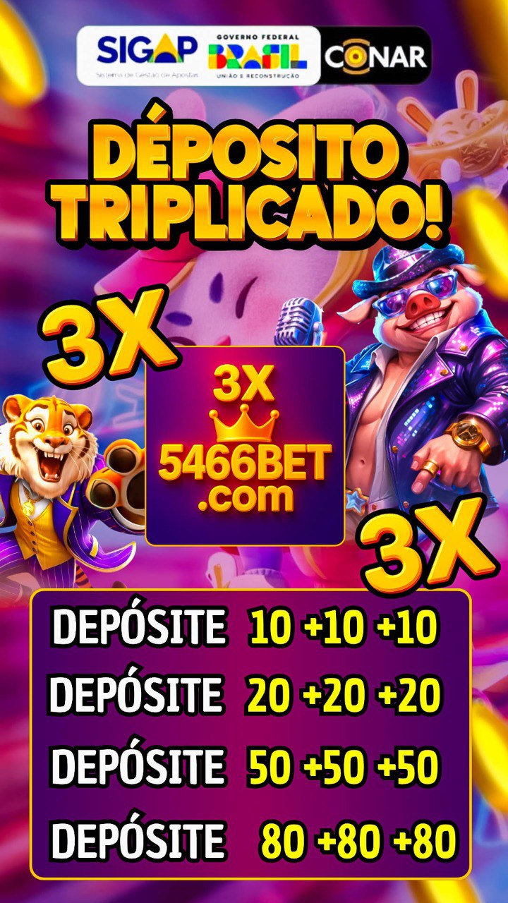 Screenshot da 5466BET.com - DEPOSITO 3X